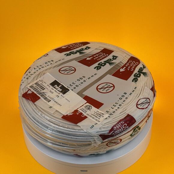 Paige Datacom 500ft Bulk Sound/Security Cable 22/4c Sol CM White - Picture 8 of 16